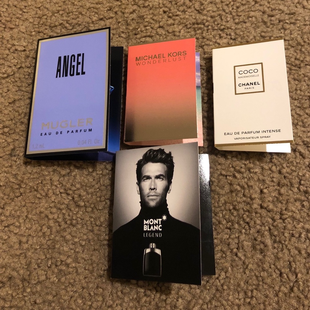 Fragrance samples